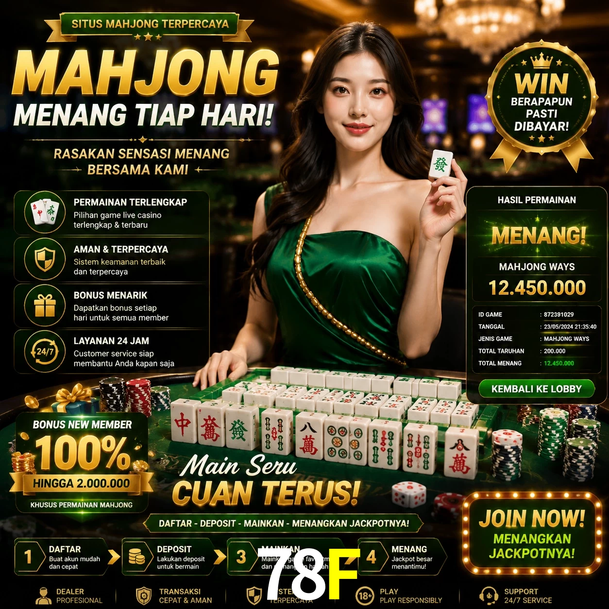 Cashback VIP 78F - reembolso semanal